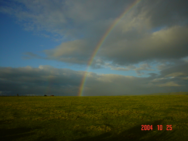 Rainbow over Scotland