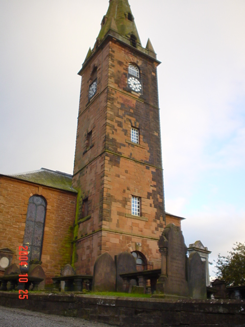 Cemetery in Dumbfries, Scotland