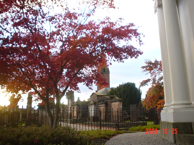 Cemetery in Dumbfries, Scotland