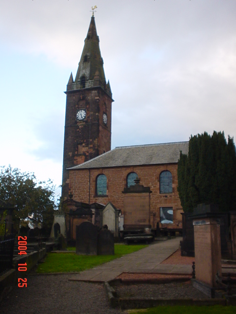 Cemetery in Dumbfries, Scotland