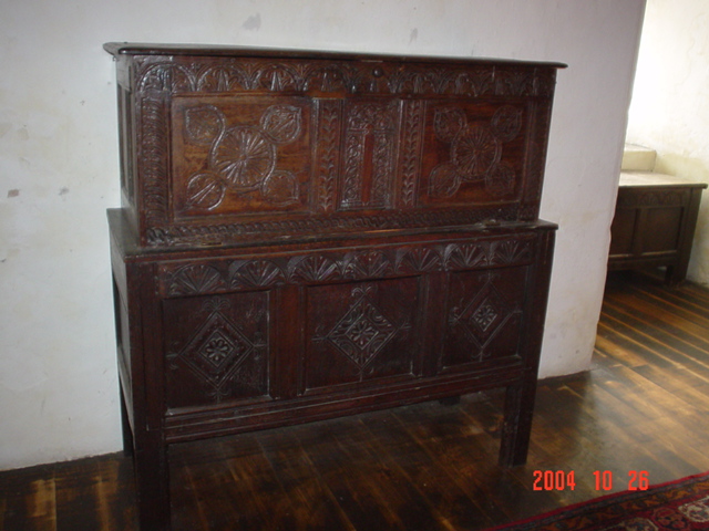 Antique furniture in Bolton Castle