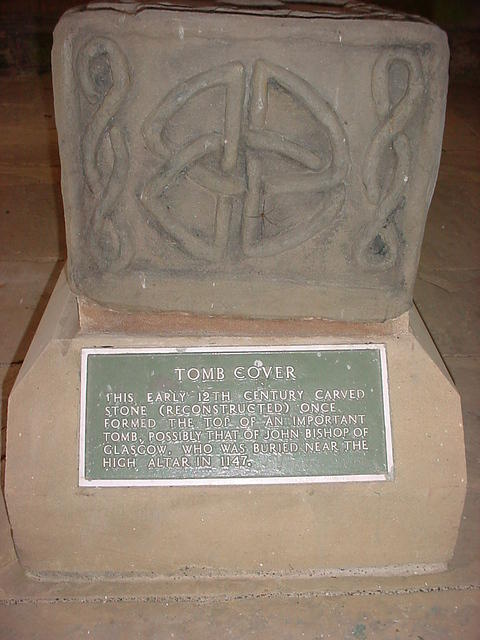 This is the oldest tombstone we've every seen - dated 1147