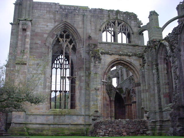 Melrose Abbey, Scotland