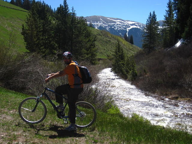 A beautiful ride down from Copper Mountain.
