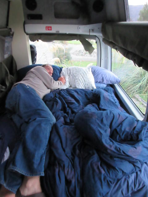 Taking a nap