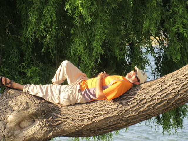 That is a great place to chill on Christmas Eve.