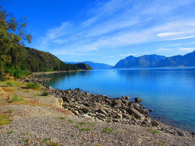 Lake Hawea on Christmas Day