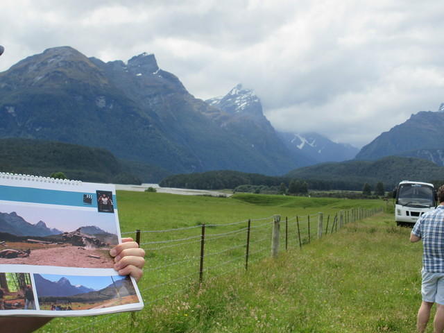 Exploring the filming locations of many movies including Lord of the Rings, The Hobbit, The Chronicles of Narnia, and Wolverine.  The book shows the scenes from those movies.