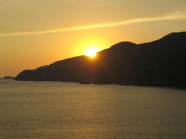 Sunset from L'Recif