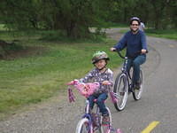 Biking with the family
