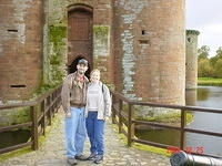 Mickey and Carrie on the bridge