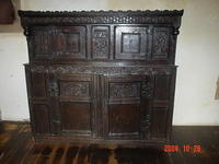 Antique furniture in Bolton Castle