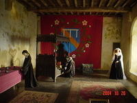 The bed chamber of Mary, Queen of Scots during her imprisonment at Bolton