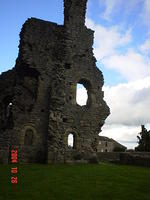 The ruins of Middleham Castle