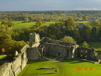 Ruins of the Richmond Castle wall