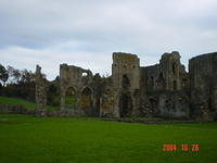 The ruins of Easby Abbey