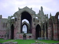 Melrose Abbey, Scotland