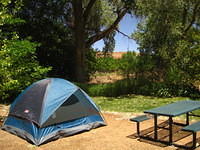 Our campsite in Moab