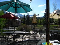 Our view from the Tavern.
