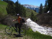 A beautiful ride down from Copper Mountain.