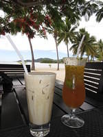 Many interesting drinks including Mickey's bourbon and peanut butter milkshake and my "Unreachable Itch".
