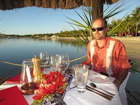 Our special dinner at the end of the pier.