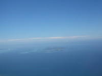 The view of Malolo Island while we leave Fiji.