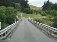 We went over hundreds of tiny one lane bridges.  A bit scary with oncoming traffic.