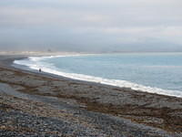 The beaches along Kaikoura