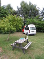 Our camp spot at Smith's Farm Campground