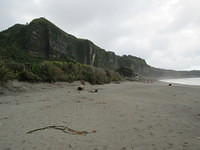 The beaches of Punakaiki