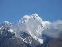 Mt. Cook as viewed from Lake Matheson