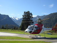 Our helicopter ride to the Fox Glacier on December 24th.