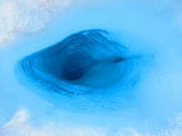 This hole of water went down several meters so don't fall in.
