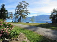 Lake Hawea from our campsite.
