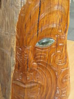 Maori greenstone art work