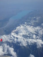 The view of Lake Pukaki - The location of Lake Town on the Hobbit.