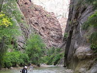 Looking down to the Narrows