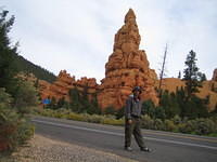 Mickey in Red Canyon