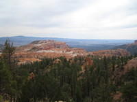 View from our campsite