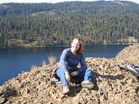 Osprey Point overlooking Payette Lake at Ponderosa State Park