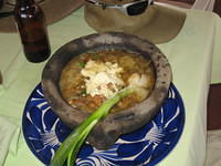 Mochajete - careful: hot bowl!
