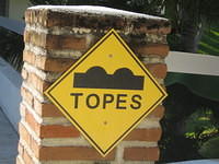 Don't hit these at 30 MPH!!!